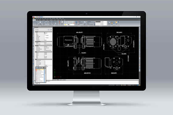 CMS IntelliCAD program CAD compatibil cu fisierele *.dwg