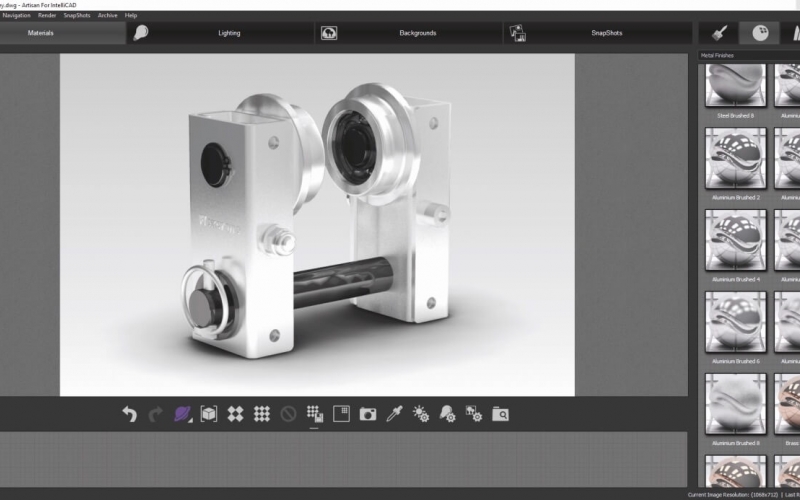 Randare avansata in CMS INTELLICAD 